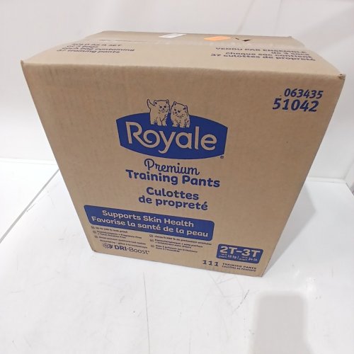 111PK ROYALE PREMIUM TRAINING PANTS/ DISPOSIBLE DIAPERS - 2T-3T (MODEL: 51042) image 2