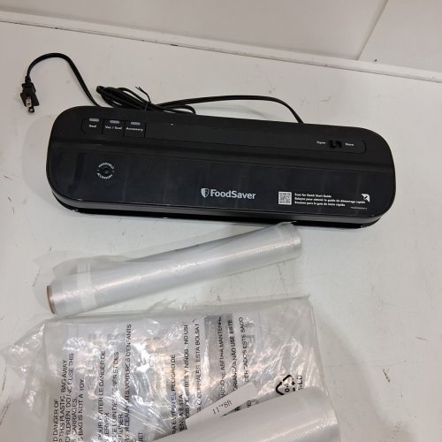 FOODSAVER SPACE-SAVING VACUUM SEALER - BLACK (MODEL: VS1210) image 4