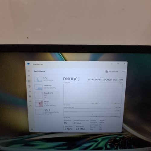 ACER ASPIRE 3 15.6" FULL HD IPS TOUCH DISPLAY LAPTOP | AMD RYZEN 5 7520U | 16GB RAM DDR5 | WI-FI 6 | WINDOWS 11 HOME - BLUE - (MODEL:A315-24PT-R05E) image 8