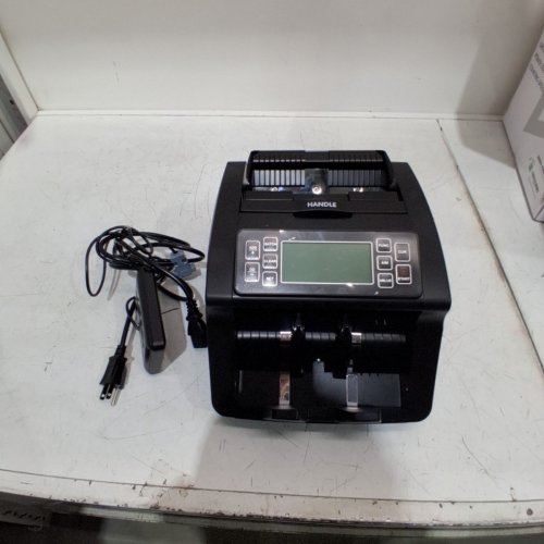 ANEKEN MONEY COUNTER MACHINE - UV/MG/MT/IR/DD COUNTERFEIT DETECTION - 3.7" LCD DISPLAY CASH COUNTING MACHINE - 1200 BILLS PER MINUTE - BLACK (MODEL: AL-5800) image 3