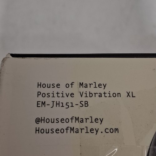 HOUSE OF MARLEY POSITIVE VIBRATION XL ANC OVER-EAR BLUETOOTH HEADPHONES - SIGNATURE BLACK (MODEL: EM-JH151-SB) image 7