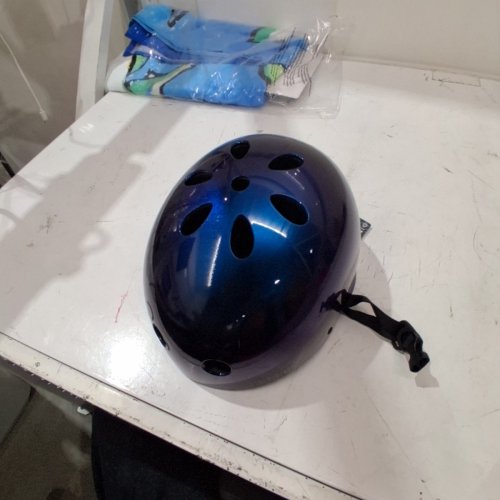 KRASH BIKE AND SKATE HELMET - 54-58 CM - BLUE image 2