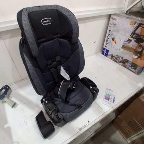 EVENFLO MAESTRO SPORT HARNESS BOOSTER CAR SEAT - 22-100LBS - ASPEN SKIES/GREY BLACK (MODEL: 34911921C) image 5