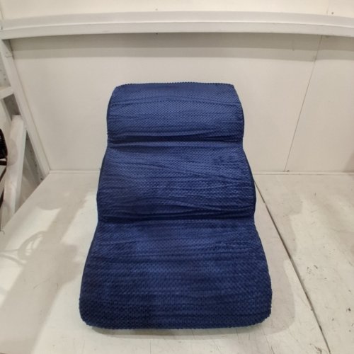 NIUBYA 3-TIER HIGH-DENSITY FOAM PET STAIRS WITH REMOVABLE COVER - 24" X 15" - BLUE image 2