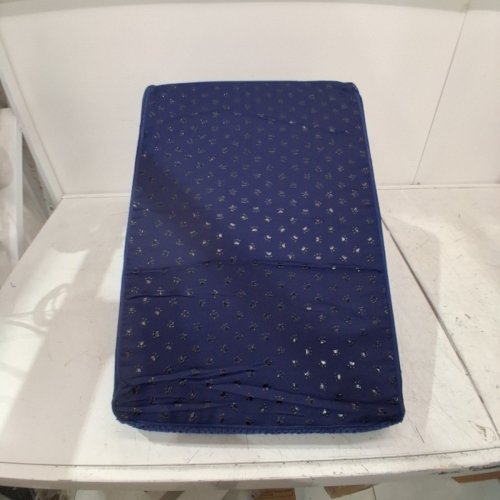 NIUBYA 3-TIER HIGH-DENSITY FOAM PET STAIRS WITH REMOVABLE COVER - 24" X 15" - BLUE image 5