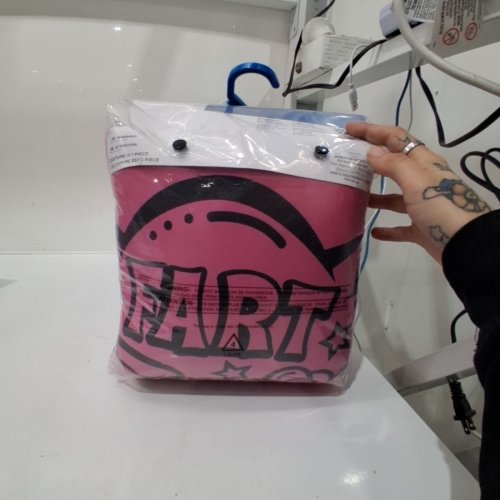 ADULT RUBIES WHOOPEE CUSHION COSTUME - OSFM - PINK (STYLE: F76332) image 3