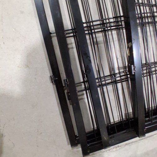 6PC YAHEETECH METAL PET PLAYPEN PANELS - 39.3" - BLACK (ITEM: 593191) image 3