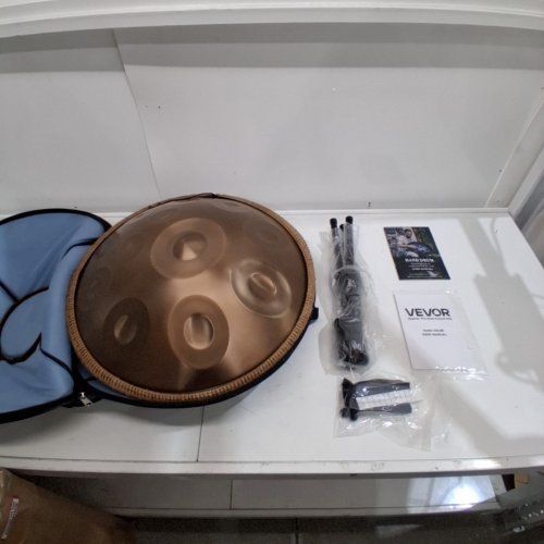 VEVOR HANDPAN DRUM 12 NOTES - 22" - GOLDEN (MODEL: GOLDEN-12 TONE SOUND) image 3