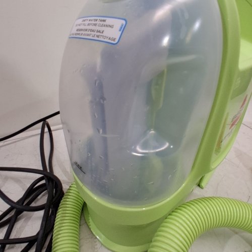 BISSELL LITTLE GREEN MINI CORDED PORTABLE CARPET AND UPHOLSTERY DEEP CLEANER WITH SELF-CLEANING TOUGH STAIN TOOL, HYDRORINSE TOOL (MODEL:4075B) image 4
