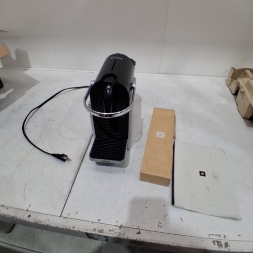 NESPRESSO BY DE’LONGHI PIXIE SINGLE SERVE ESPRESSO MACHINE - 40ML / 110ML - ALUMINUM/BLACK (MODEL: EN127SCA) image 3