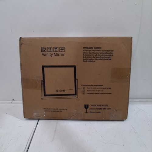 LED VANITY MIRROR - 12" X 16" 10X MAGNIFICATION - WHITE (MODEL: 3001) image 5