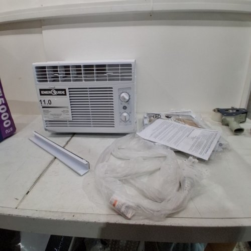 GE APPLIANCES MECHANICAL ROOM AIR CONDITIONER FOR SMALL ROOMS - 5000BTU - 150SQ. FT. (MODEL: AWAS05BWFC) image 3