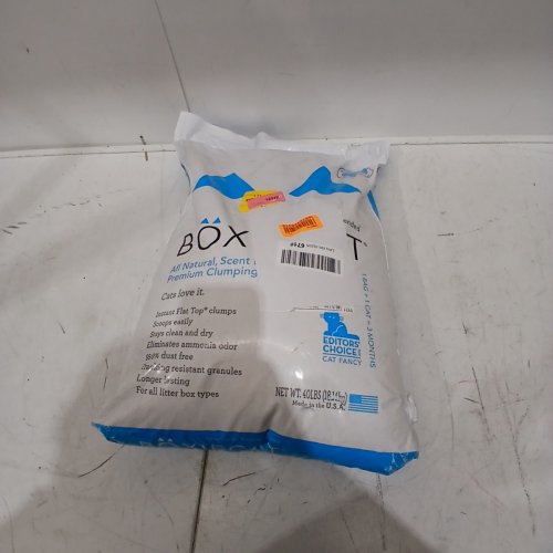 BOXIECAT EXTRA STRENGTH SCENT-FREE PREMIUM CLUMPING CLAY CAT LITTER, VETERINARIAN RECOMMENDED - ~40LBS image 2