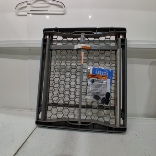 GRAY EXPANDABLE PLASTIC SAFETY GATE - GREY (0723 DS) image 2