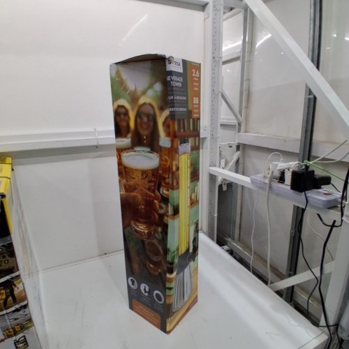 MESA BEVERAGE TOWER DRINK DISPENSER - 2.6L - CLEAR (MODEL: 1981256) image 4
