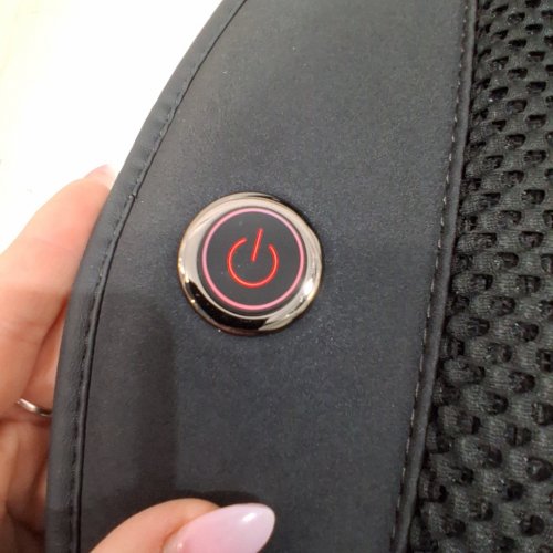 FLORICH BLOW-SUCTION VENTILATED CAR SEAT CUSHION - BLACK (STYLE: FL (SEAT-CX-BLACK_WHITE)) image 2