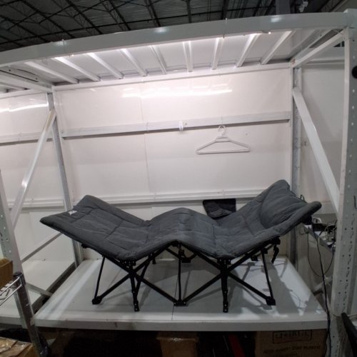 ATORPOK FOLDING PORTABLE CAMPING COT - 450LB CAPACITY - GREY image 2