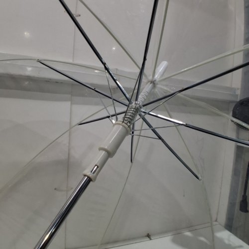 CLEAR RAIN UMBRELLA WINDPROOF DOME image 3