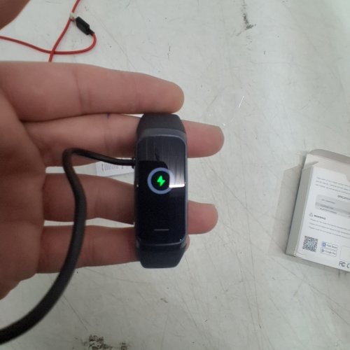 UNISEX KEEP HEALTH SMART BAND WATCH & FITNESS TRACKER WITH HEART RATE, BLOOD OXYGEN MONITOR - 1.1" DISPLAY - BLACK image 2