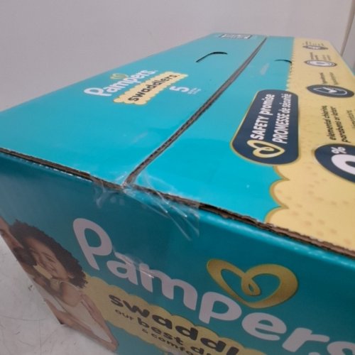 100PK PAMPERS SWADDLERS PULL-ON DIAPERS - SIZE 5 image 3