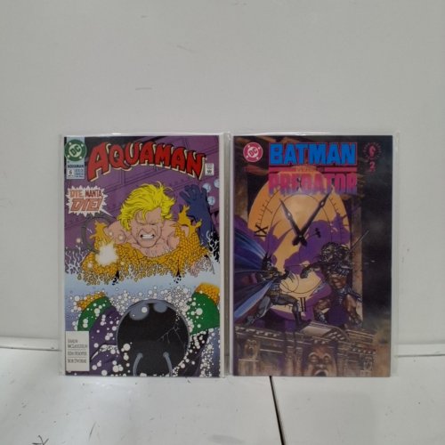 4 ASSTD DC, MARVEL, AND IMAGE COMIC BOOKS - YOUNBLOOD #0, AQUAMAN #6, BATMAN VS. PREDATOR #2 OF 3, NICK FURY AGENT OF S.H.I.E.L.D. #36 - VARIOUS AUTHORS image 3