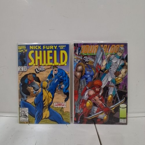 4 ASSTD DC, MARVEL, AND IMAGE COMIC BOOKS - YOUNBLOOD #0, AQUAMAN #6, BATMAN VS. PREDATOR #2 OF 3, NICK FURY AGENT OF S.H.I.E.L.D. #36 - VARIOUS AUTHORS image 4