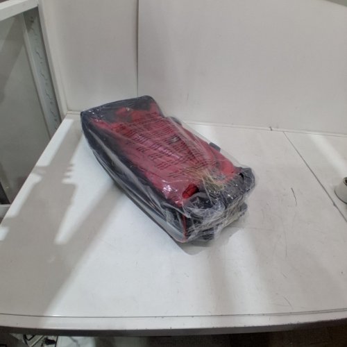 OIWAS EXPANDABLE CARRY-ON ROLLING DUFFLE BAG WITH WHEELS - 29" X 14" - RED/BLACK image 4