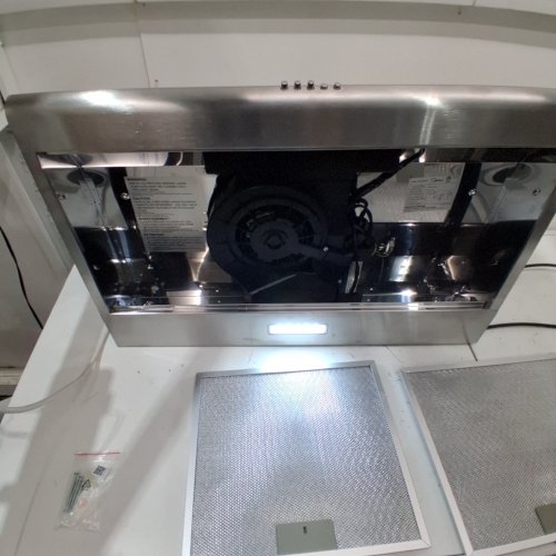 MIDEA UNDER CABINET CONVERTIBLE SLIM RANGE HOOD - 30" - 60HZ - 120V - 65DPA - SILVER - (MODEL: MVU30W4AST) image 2