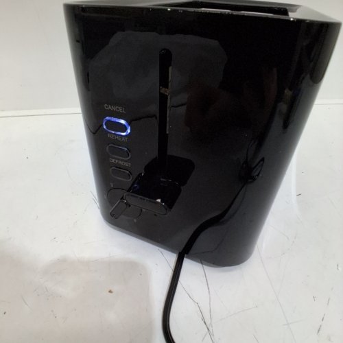 NIKLEMON 2 SLICE TOASTER WITH WIDE SLOTS -750W - 6 SETTINGS - BLACK (MODEL: T-46U) image 2