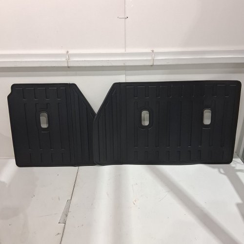 2PC CUSTOM FIT JEEP COMPASS BACKREST MATS - 2007-2016 JEEP COMPASS - BLACK (ITEM: X004PI3ZIN) image 3