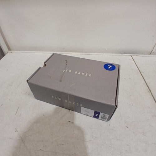 WOMENS TED BAKER MAISIE LEATHER COURT SHOES - SIZE 7 - WHITE/FLORAL (STYLE: 3756607) image 5
