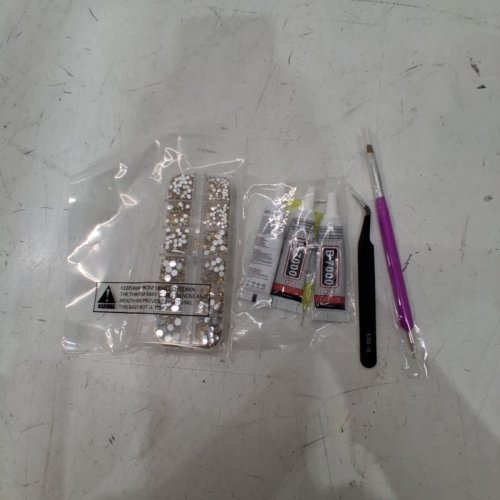 2606PC SWPEET MIXED SIZES RHINESTONES KIT - 2MM - 3MM - 4MM - 5MM - CRYSTAL YELLOW image 2