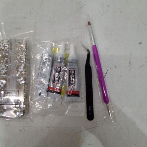 2606PC SWPEET MIXED SIZES RHINESTONES KIT - 2MM - 3MM - 4MM - 5MM - CRYSTAL YELLOW image 3