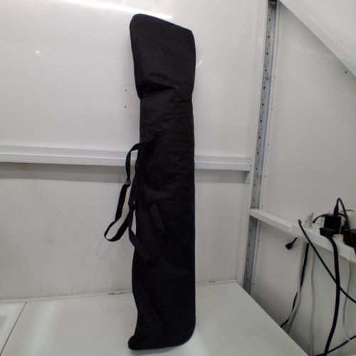 LEXUS BOUTIQUE BOOTH TABLE COVER WITH STAND - 69" X 27" - BLACK image 6