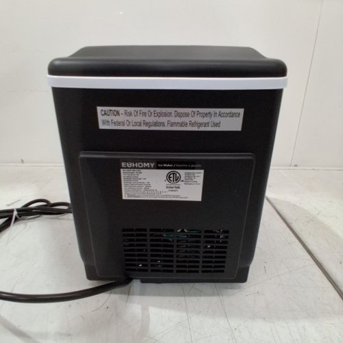 EUHOMY COUNTERTOP ICE MAKER - MAKES 26LBS/DAY - BLACK (MODEL: IM-06D) image 9
