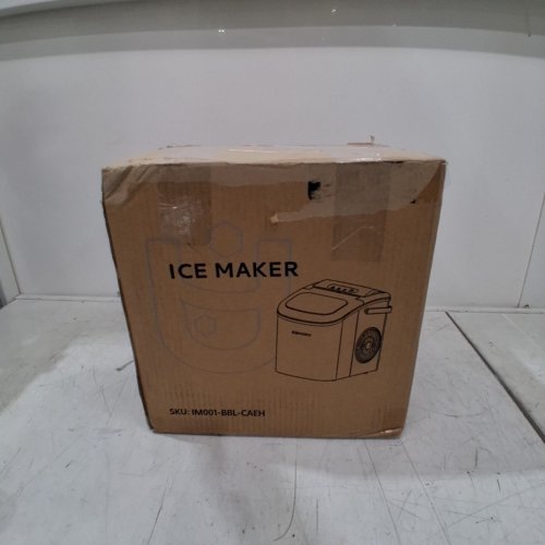 EUHOMY COUNTERTOP ICE MAKER - MAKES 26LBS/DAY - BLACK (MODEL: IM-06D) image 12