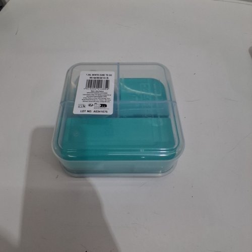 SISTEMA TO GO BENTO CUBE FOOD CONTAINER - TEAL image 3