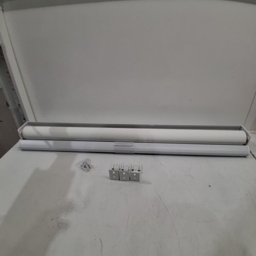 CURLONGER CORDLESS ZEBRA ROLLER BLIND - 33" X 72" - WHITE image 2