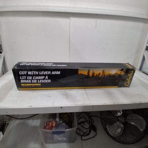 BPS COT WITH LEVER ARM - 84"L X 32"W X 19"H, 400LBS CAPACITY - GRAY/BLACK - (MODEL: BD630-82701L) image 6