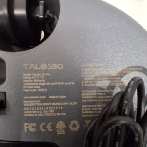 TALOSBO CORDLESS POOL ROBOT, DOUBLE FILTRATION WIRELESS POOL VACUUM CLEANER - DARK GRAY (MODEL: S2) image 3