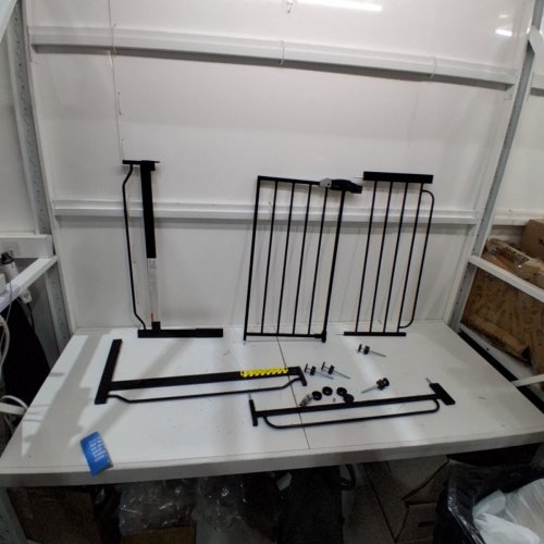REGALO EASY STEP EXTRA WIDE SAFETY GATE - 29-49" X 30" - BLACK (MODEL: 1164 EB DS) image 2