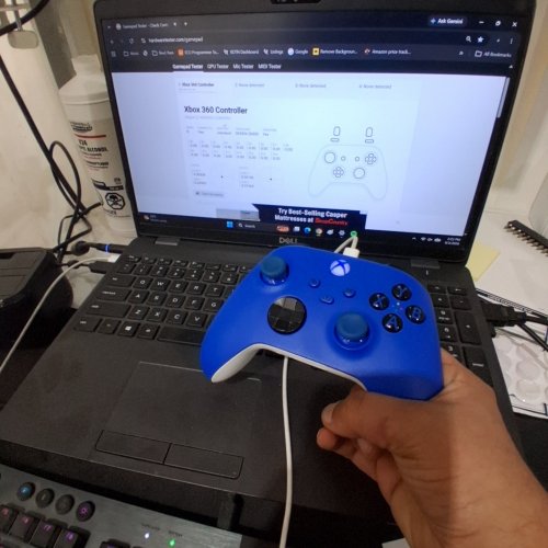 XBOX ONE CORE CONTROLLER - SHOCK BLUE image 2