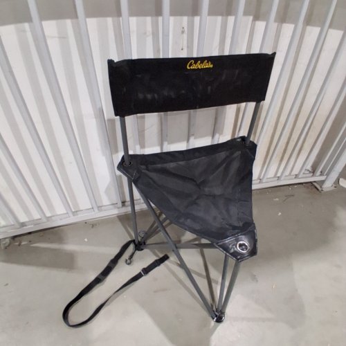 COMFORT MAX FOLDING BLIND CHAIRS - UPTO 250LBS - BLACK image 3