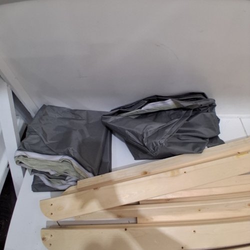 VEVOR BUNKIE BOARD SLAT WITH 200D OXFORD CLOTH - FULL - GREY (MODEL: CB001) image 3