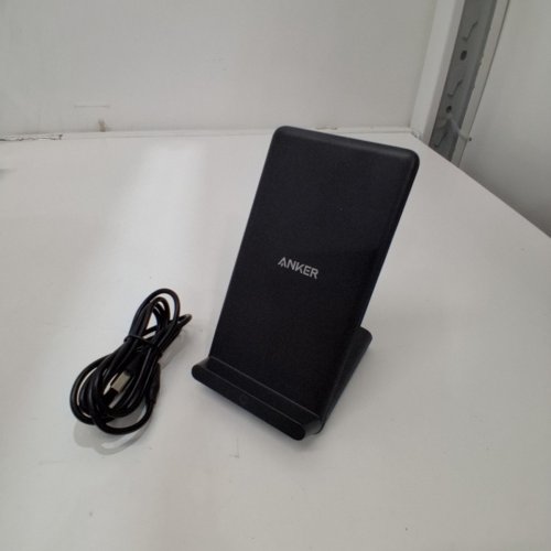 ANKER POWERWAVE SERIES 3 STAND WIRELESS CHARGER - 10W Max - BLACK (MODEL:A2524) image 3