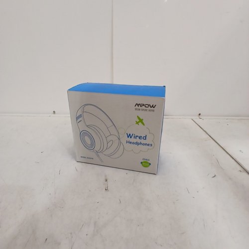 KIDS MPOW CH6S WIRED OVER-EAR HEADPHONES WITH 85DB/94DB VOLUME LIMITER AND IN-LINE MIC - BLACK/BLUE (MODEL: BH297B) image 2