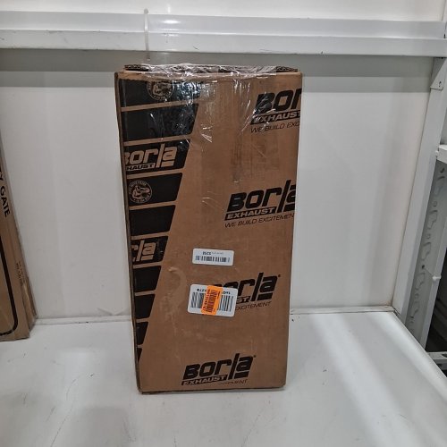 BORLA EXHAUST PROXS UNIVERSAL MUFFLER - 2.5" INLET - 19" OVERALL LENGTH - SILVER (MODEL: 40364) image 3