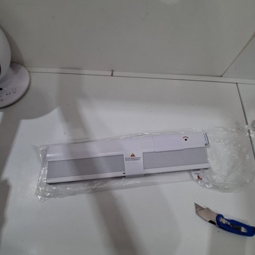 PERSILUX NO DRILL NO TOOLS BLACKOUT CELLULAR SHADES - 18" X 64" - WHITE image 3