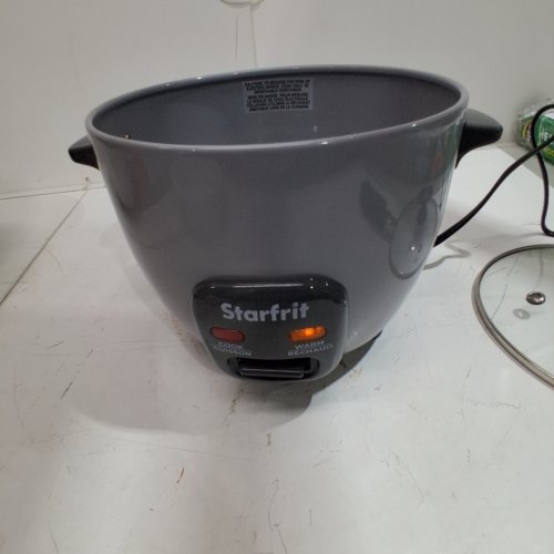 STARFRIT ELECTRIC RICE COOKER - 10 CUPS, 400W - GREY image 2