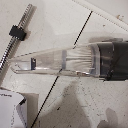AMAZON BASICS 2 IN 1 CORDED LIGHTWEIGHT STICK VACUUM - GREY - (MODEL:VSC02A861NA) image 4